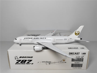 1:400 JC Wings JAL B787-8 Passenger Airplane Diecast Aircraft Model