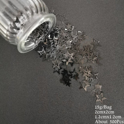 Confetti 15g Star Dots Golden Silver Sequins Baptism Birthday Party Events Decor