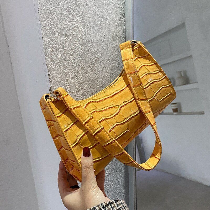 Leather Bag Handbag Shoulder Totes Underarm Top Handle Bags Small Pouch Clutch