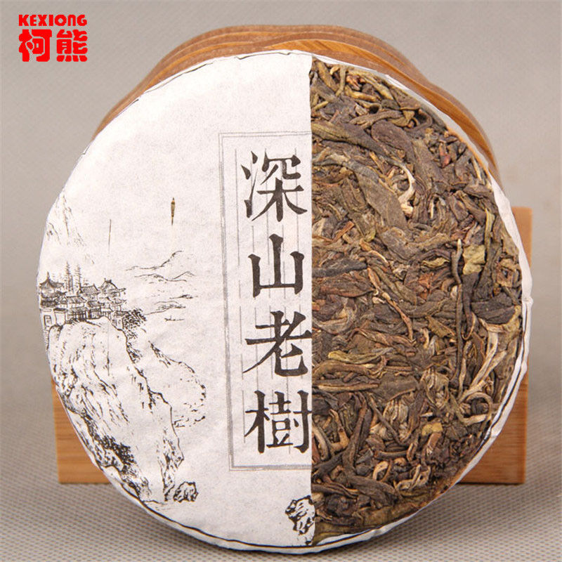 Pu er tea cake handmade Pu er tea 100g raw Pu er tea ecological old tree green tea-