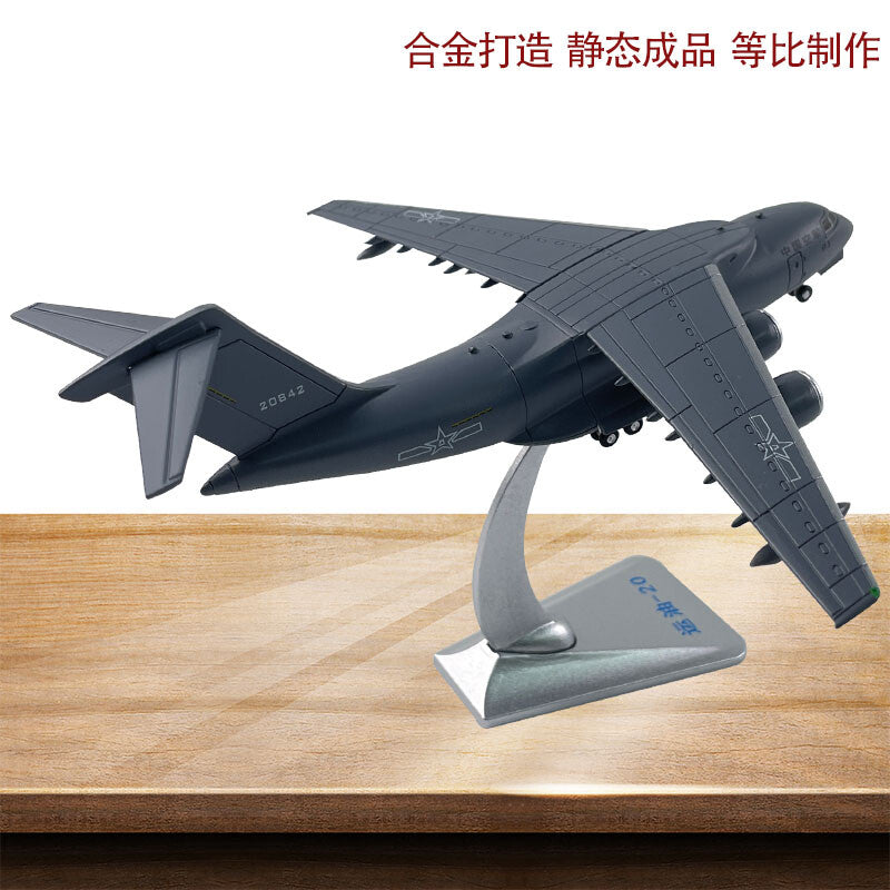 1: 260 China Y20 Air Refueling Aircraft Kunpeng Transport Aircraft Alloy Model