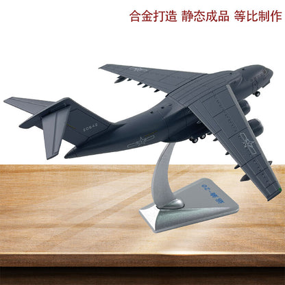 1: 260 China Y20 Air Refueling Aircraft Kunpeng Transport Aircraft Alloy Model