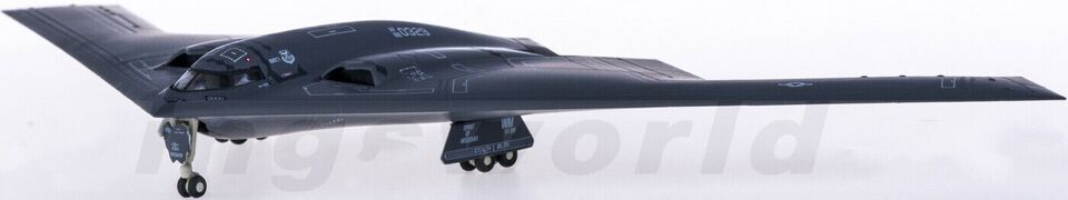 1:200 Herpa USAF Nothrop Grumman B-2A Military Bomber Diecast Fighter Model
