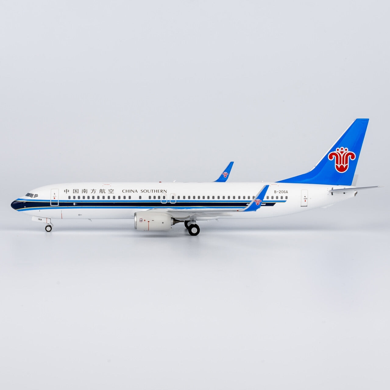 1:200 NGmodels China Southern B737-800 B-206A Passenger Airplane Diecast Model