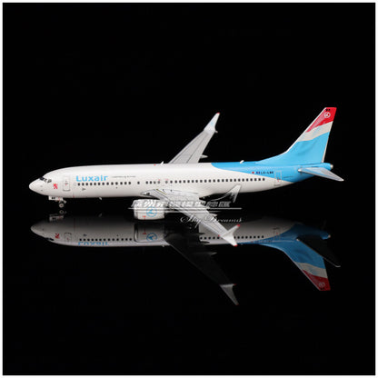 1:400 JC Wings Luxair BOEING 737 MAX 8 Passenger Airplane Diecast Aircraft Model