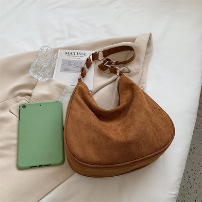 Crossbody Bags Matte Shoulder Bag Vintage Tote Bags Ladies Large Travel Handbags
