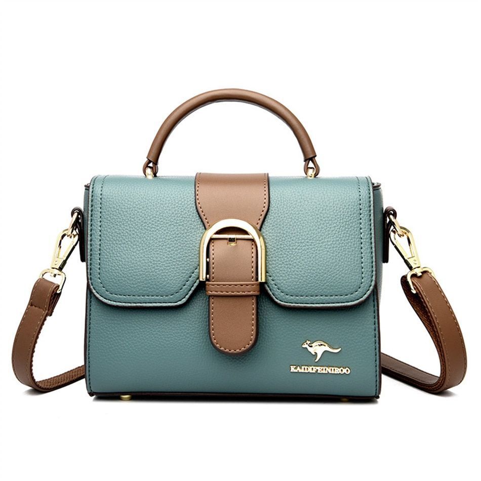 Women Fashion Handbag Purse Genuine Leather Shoulder Crossbody Flap Totes Bags