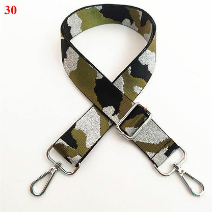 Camouflage Print Bag Shoulder Strap Handbag Replacement Adjustable Belt Handle ⊰