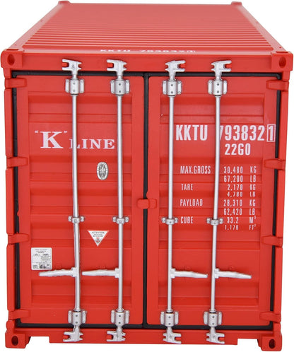 1:20 K LINE Shipping Container Model Abs Resin & Wood Toy Home Decoration Gift