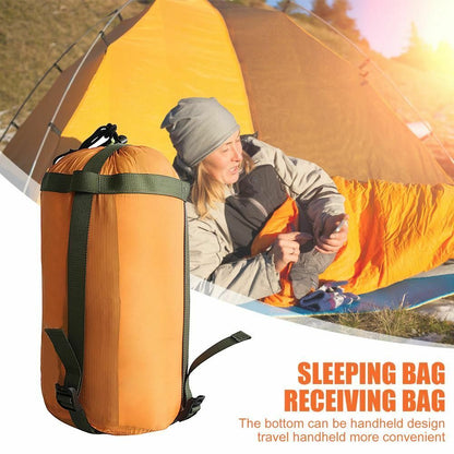 Outdoor Sleeping Bag Cover Waterproof Compression Lightweight Camping Hiking Red