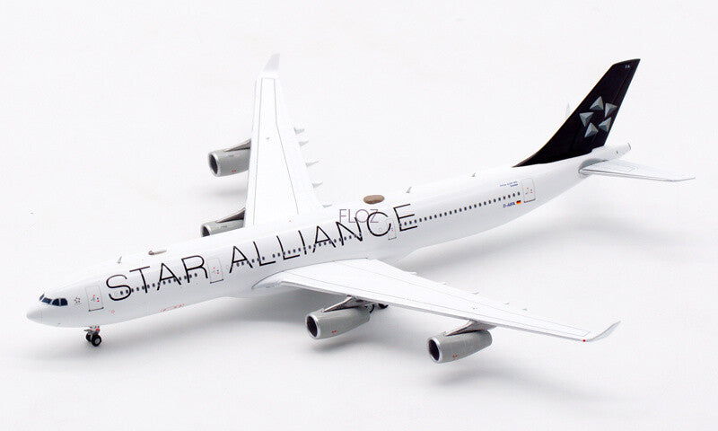 JC Wings Lufthansa Star Alliance for Airbus A340-300 D-AIFA 1/400 Aircraft Model