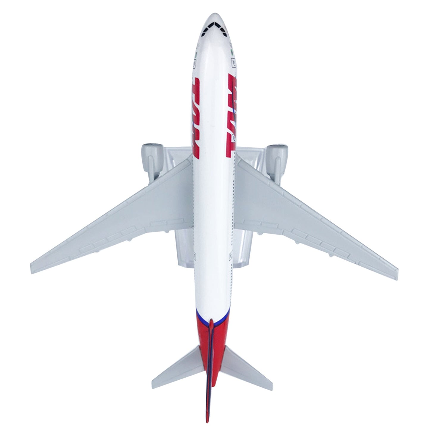 1:400 Scale Brazil TAM 777 Airplane Model Alloy Aircraft Plane Decoration Gift