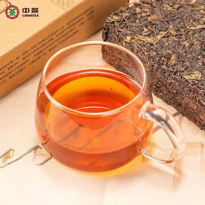 800g/brick Laoyou Fu Tea Hunan Anhua Dark Tea Centennial Wooden Warehouse