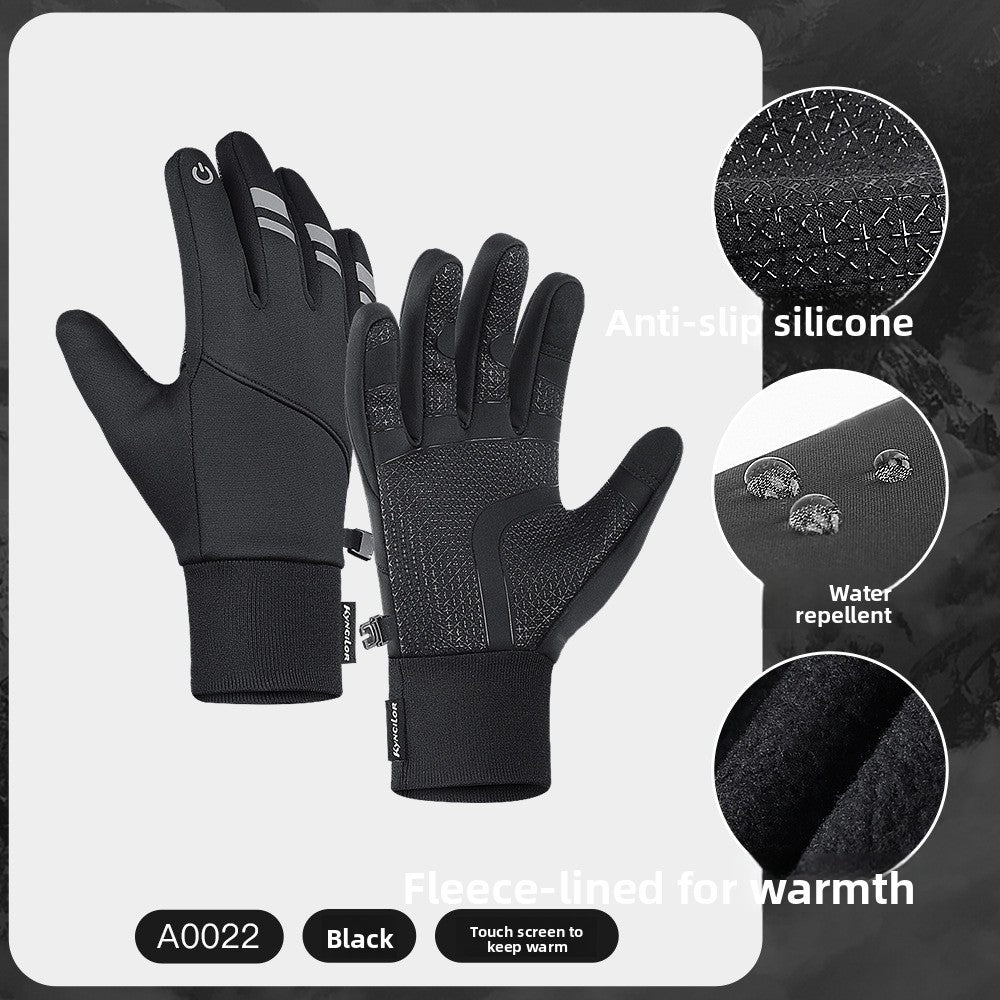 Hot selling outdoor thick warm gloves, skiing and cycling gloves - USA1