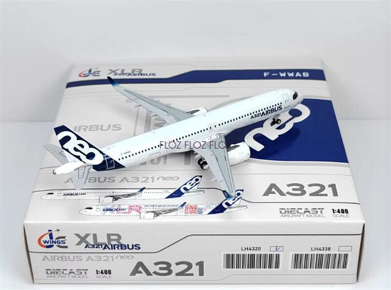JC Wings for Airbus A321neo F-WWAB 1:400 Aircraft Pre-built Model
