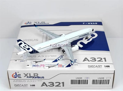 JC Wings for Airbus A321neo F-WWAB 1:400 Aircraft Pre-built Model