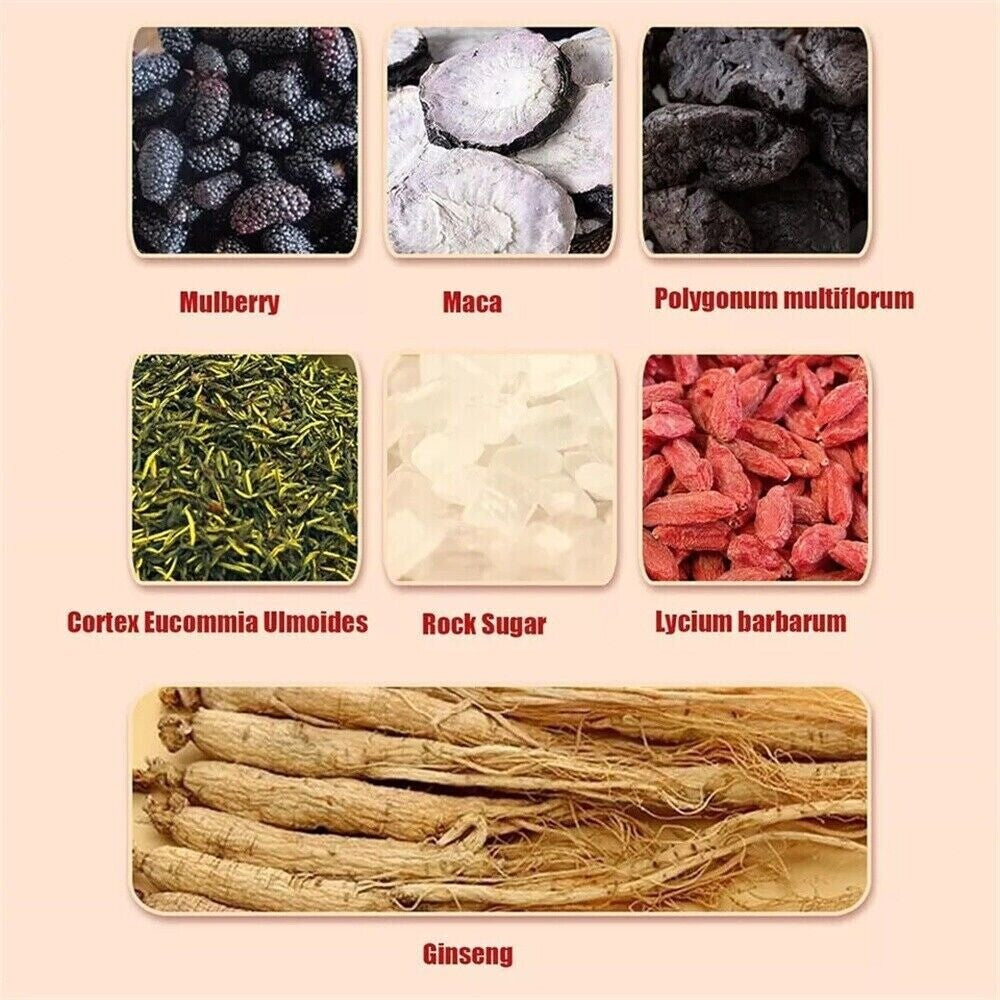 HelloYoung Ginseng Five Treasure Tea 150g Herbal Energy Drink for Men