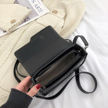 20*11*6.5CM Messenger Bag Minimalist Retro Shoulder Bag Texture Small Square Bag