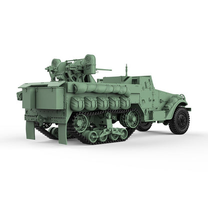 SSMODEL SS72553 1/72 Military Model Kit US M13 Multiple Gun Motor Carriage
