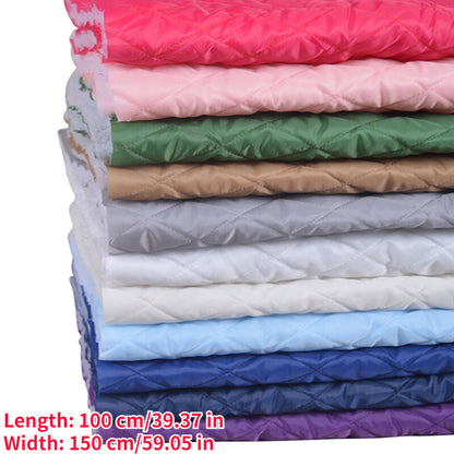 Double Sided Thick Cotton Quilted Lining Fabric Cotton-Padded Jacket Lining Sew
