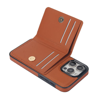 Wallet Case for iPhone 16e 15 14 13 12 11 Pro Max SE 2022 XR with Rotation Ring