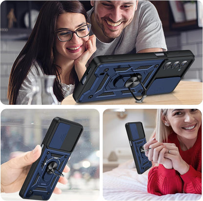 for Motorola Edge-5G UW 2021 Phone Case: Moto Edge 2021 Case with Slide Camera C