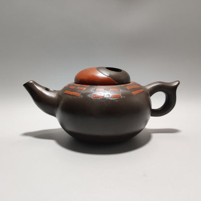 Vintage Chinese Yixing Purple Clay Teapot Zisha Ceremony Fashion Gift Teaware