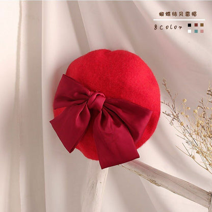 Caps Berets Princess Kids Girls Lovely Beanies Hats Spring Autumn Winter Toddler