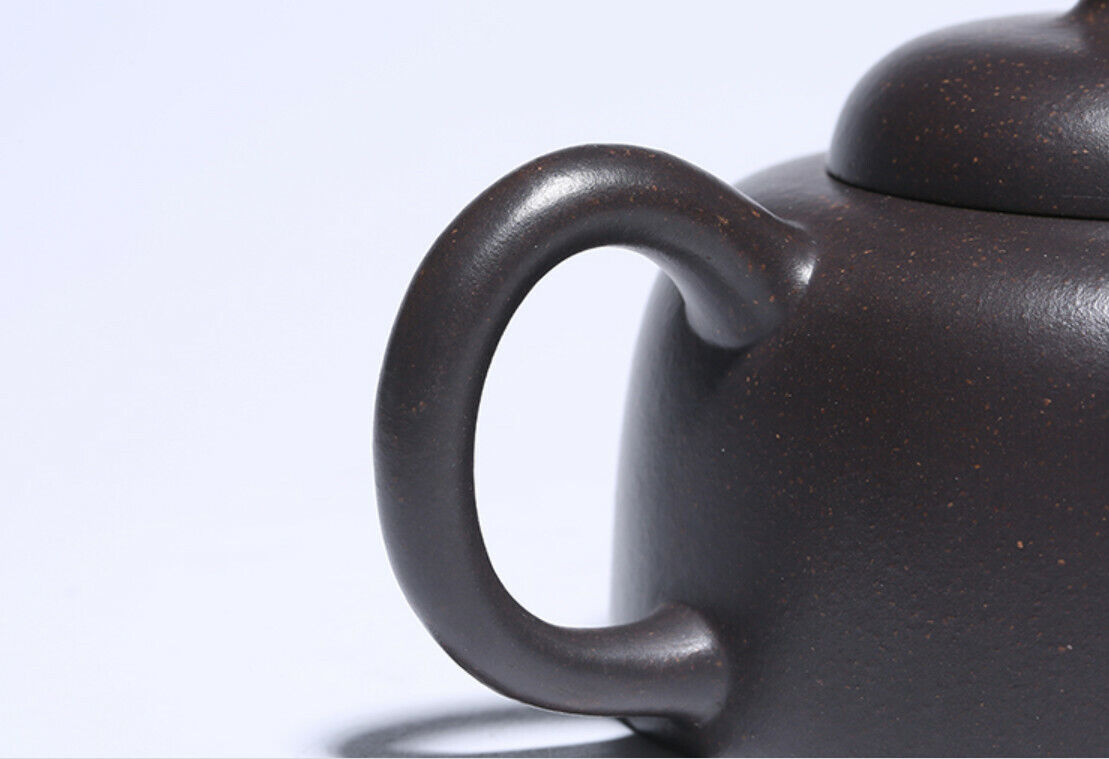 230cc Handmade Purple Sand Tea Pot in Yixing, China, Purple Clay Mansheng Gongfu Tea Pot-