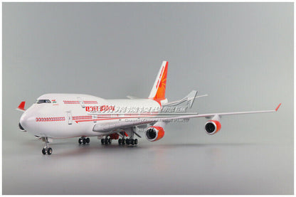 1:150 47CM AIR INDIA BOEING 747-400 Passenger Airplane Landing Gear Resin Model
