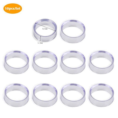 Crystal Balls Display Stands 10Pcs Acrylic Sphere Quartz Glass Holders Gems Base