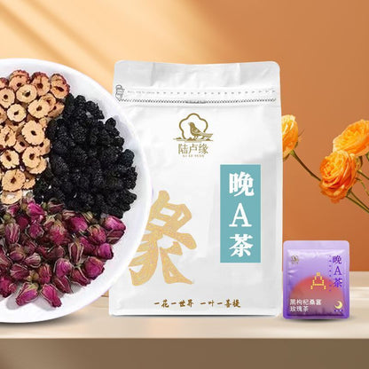 Morning C Evening A Tea Prickly Pear Lemon Mulberry Black Goji Berry Rosewater