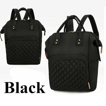 New Women's Mummy Nappy Diaper Bag Large Capacity Baby Travel Backpack Tote Bag