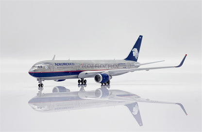 JC WINGS AEROMEXICO for Boeing B767-300ER XA-APB 1:400 Aircraft Pre-built Model