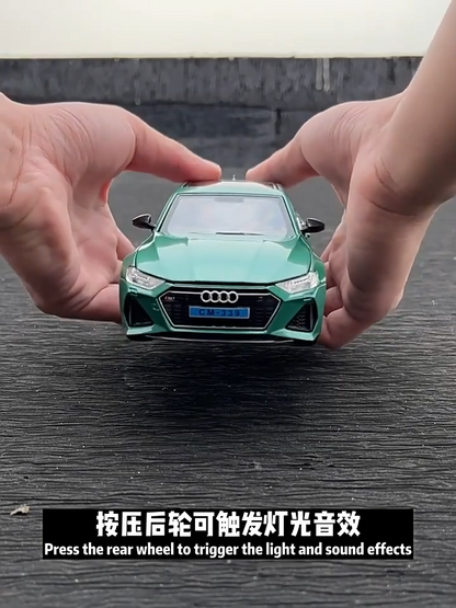 1:24 Scale AUDI RS7 Coupe Diecast Model Car Alloy Vehicle Toy Collection Gift