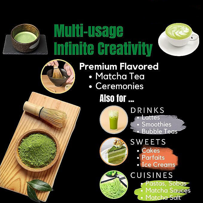 50-500g Organic Matcha Green Tea Powder Products 100% Natural & Pure