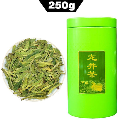 250g 2023 Chinese Green Tea Xihu Longjing Dragon Well Can Teas