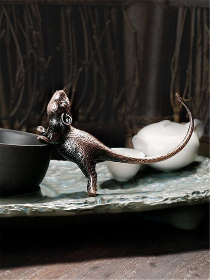 Mouse Shaped Incense Holder Desktop Ornaments Incense Burner