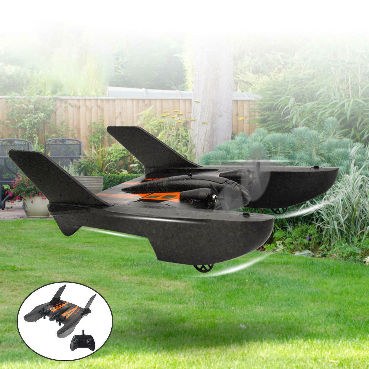 FX815 2.4G 2CH Spaceship Shape RC Airplane Drone Model Aircraft Glider RTF UAV
