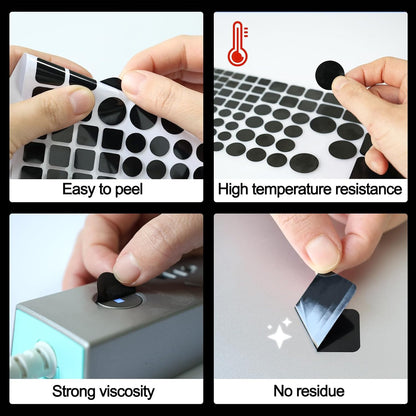 LED Light Blocking Stickers,Blackout Stickers for Electronic,2 Sheets LED Light