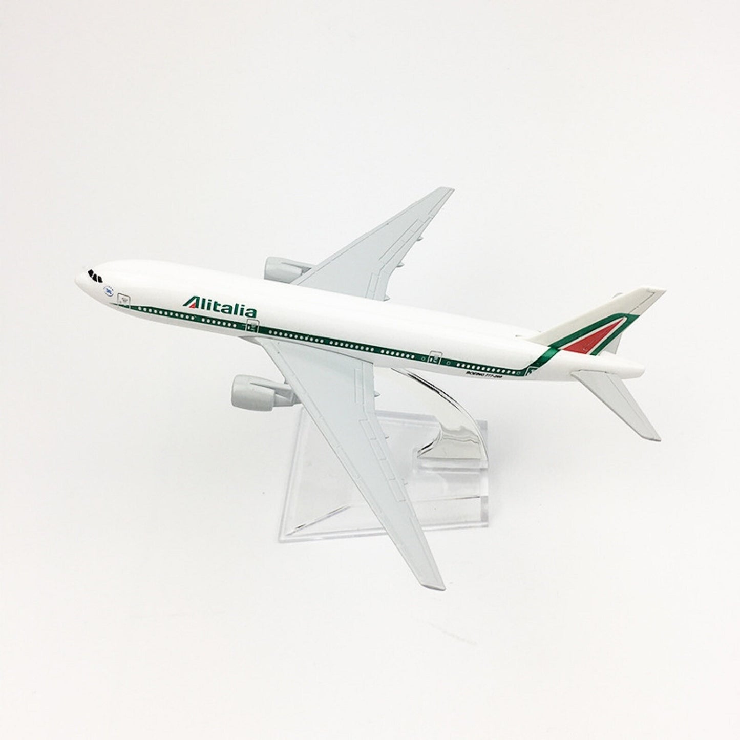 1:400 16cm Alitalia B777 Plane Model Alloy Aircraft Diecast Airplane Ornaments