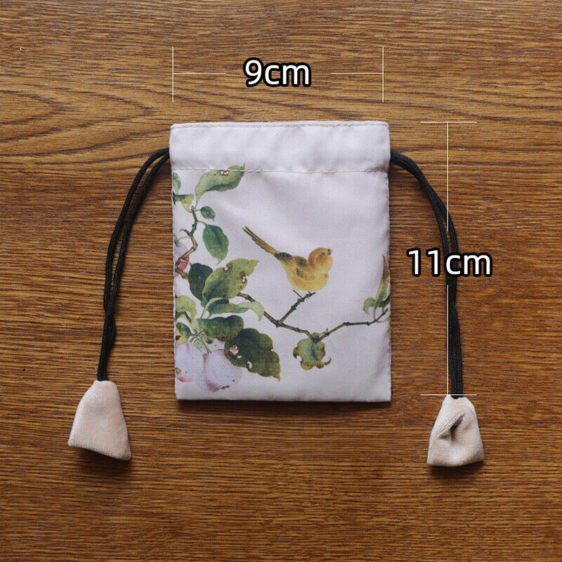 Chinese Velvet Jewelry Buddha Bag Organizer Storage Bag Jewelry Teacups Case NEW