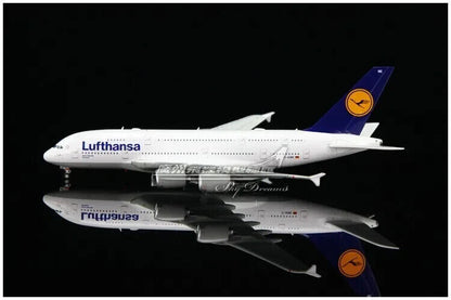 1:400 JC Wings Lufthansa AIRBUS A380 Passenger Aircraft Diecast Airplane Model
