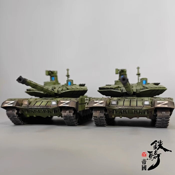 Homemade 1/72 Military Main Battle T90MS Die-cast Tank Model Static Ornament