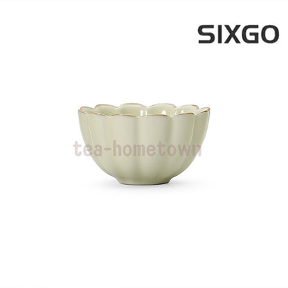 1pc Azure Ru Kiln Master Cup Household Tea Cup Single Cup Tea Tasting Cup