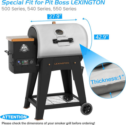 Lexington Insulated Cover for Pit Boss 500 Seriew Grill Thermal Insulation Blank