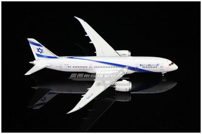1:400 JC Wings El Al BOEING 787-8 Passenger Plane Diecast Aircraft Model