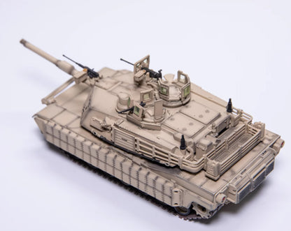 1/72 Panzerkampf US M1A2 TUSK1 AbramsM1 Main Battle Tank Sand Finished Model