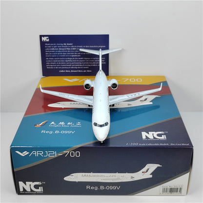 1:200 NG Model Genghis Khan Airlines ARJ21-700 Airplane Diecast Aircraft Model
