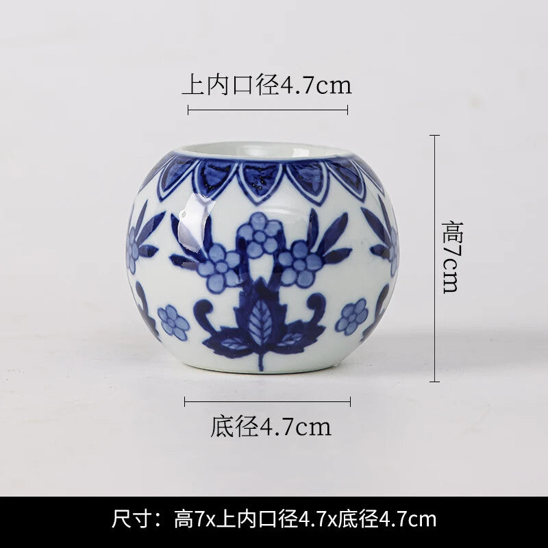 Blue and White Porcelain Ceramic Household Dining Table Desktop Decoration